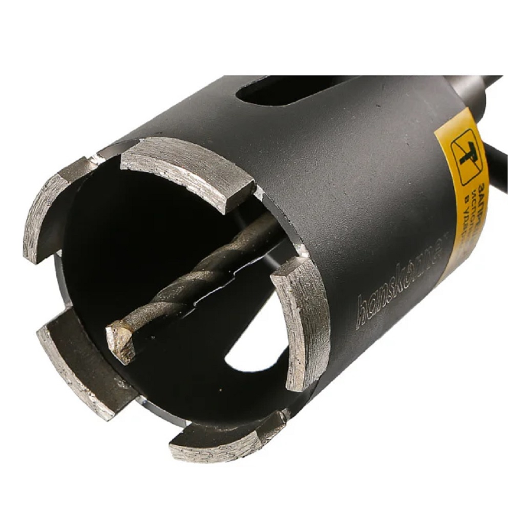 Коронка алмазная Hanskonner H9018-SDS-D68, по армированному бетону, 68 мм