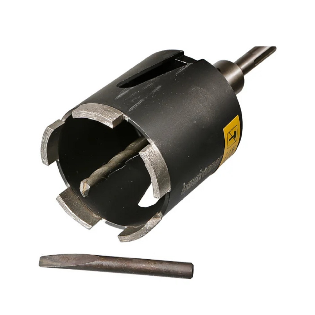 Коронка алмазная Hanskonner H9018-SDS-D72, по армированному бетону, 72 мм