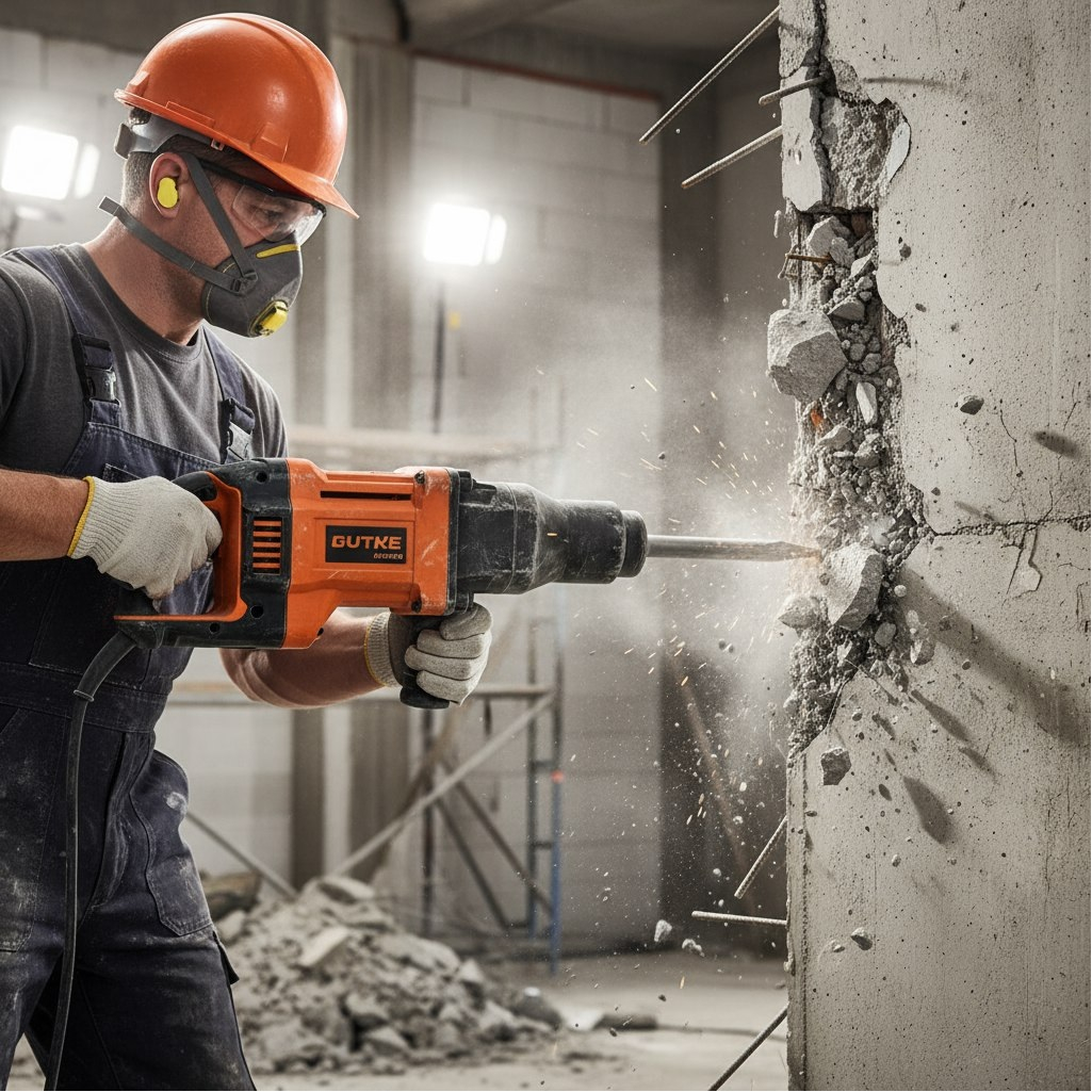 Насадка-пика Hanskonner H9018-HEX-P30X410, хвостовик SDS-hex, 30x410 мм