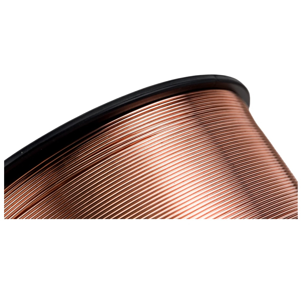 Проволока сварочная Solaris ER 70S-6 омедненная, 0.8 мм, 1 кг