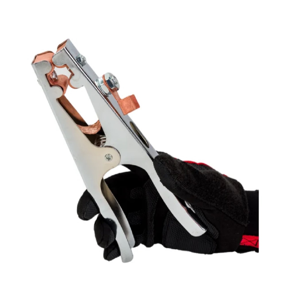 Клемма заземления Solaris E-500C, зажим пружинный, для соединения кабелей