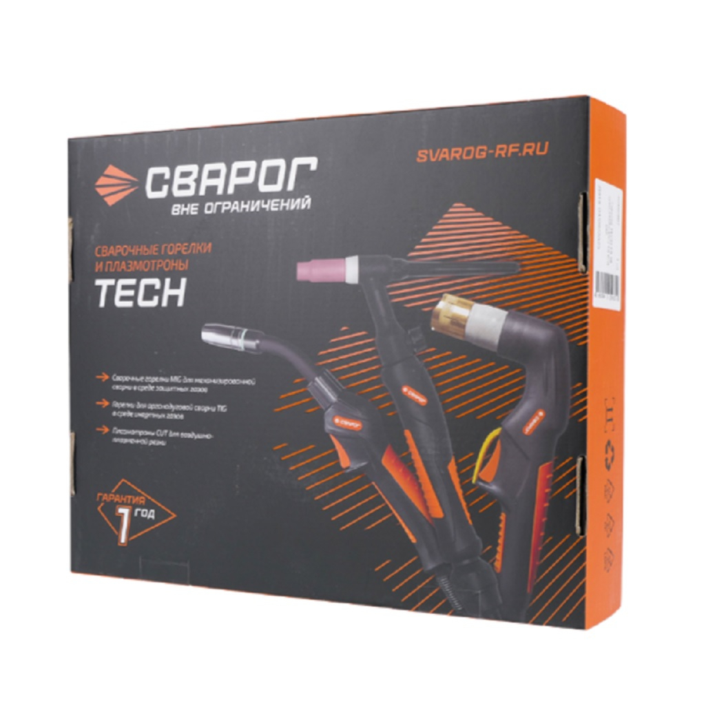 Горелка Сварог TECH MS 15F, 99807, 180 А, длина шлейфа 4 м