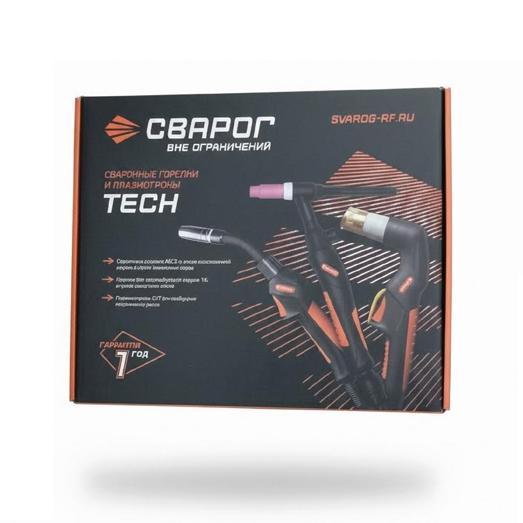 Горелка Сварог TECH MS 15F, 99807, 180 А, длина шлейфа 4 м