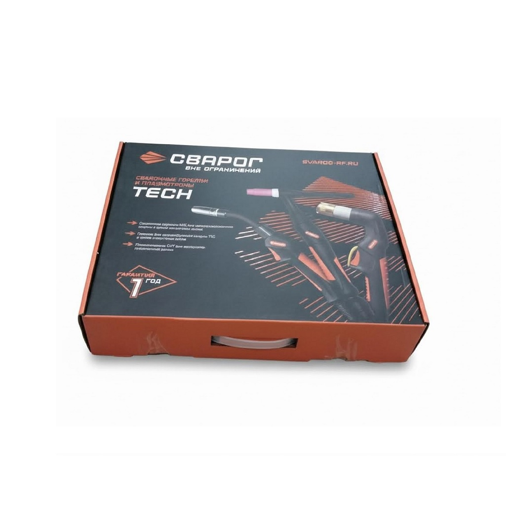 Горелка Сварог TECH MS 15F, 99807, 180 А, длина шлейфа 4 м