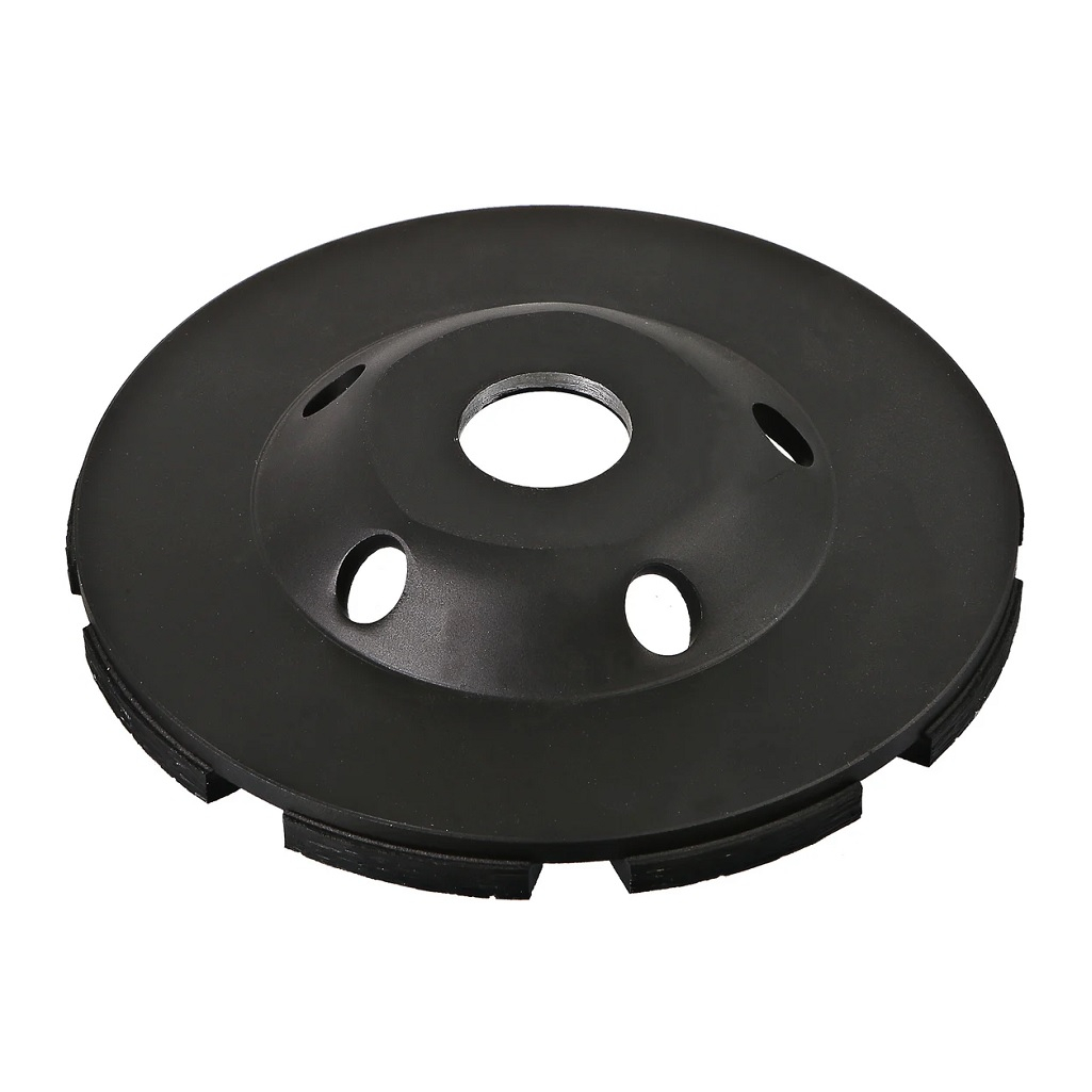 Чашка алмазная Hanskonner H9020-05-125x22-2, шлифовальная, 2 ряда, 125 мм, бетон, кирпич, камень