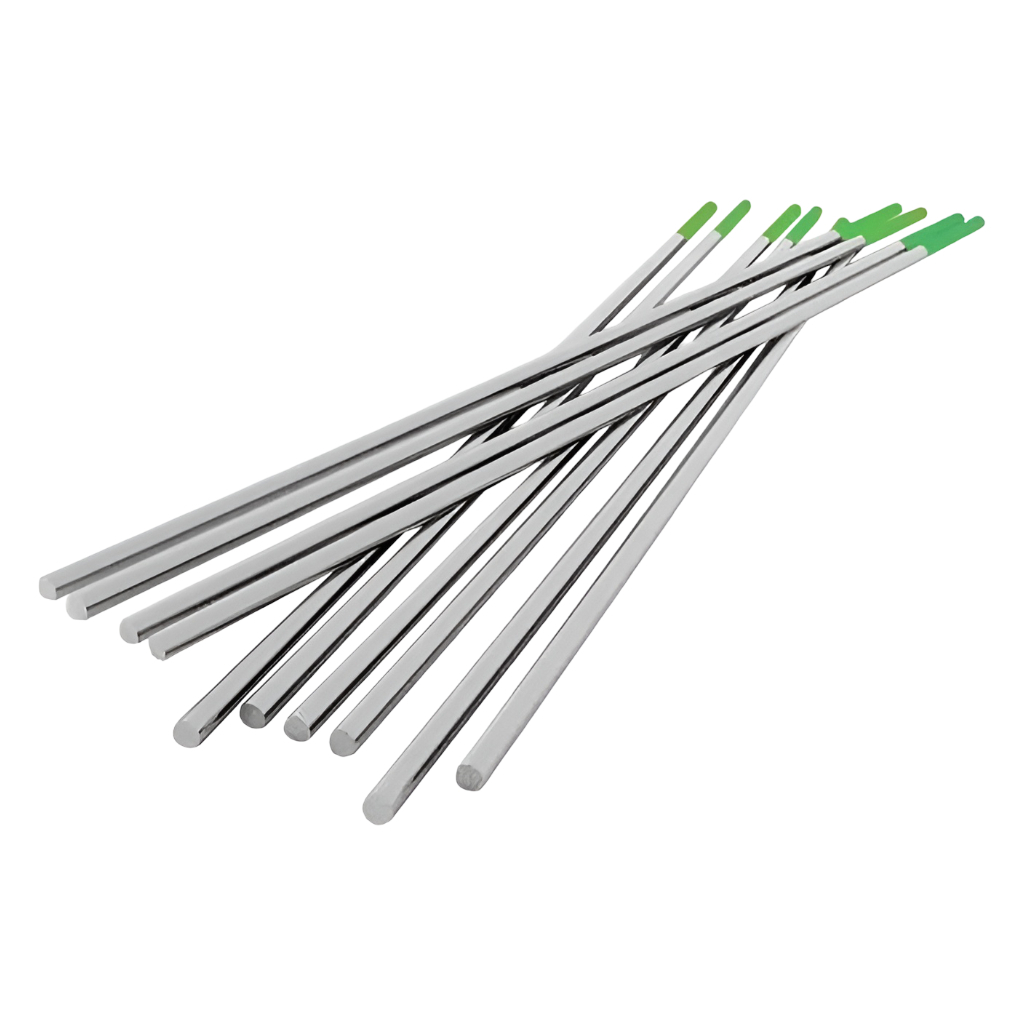 Электрод вольфрамовый FoxWeld WP-20, 4.0 мм, 175 мм, зеленый