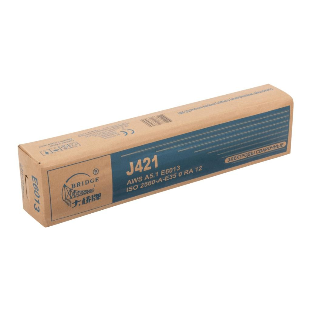 Электроды Bridge J421 3.2 мм, 1.0 кг 81796, аналог ОК46