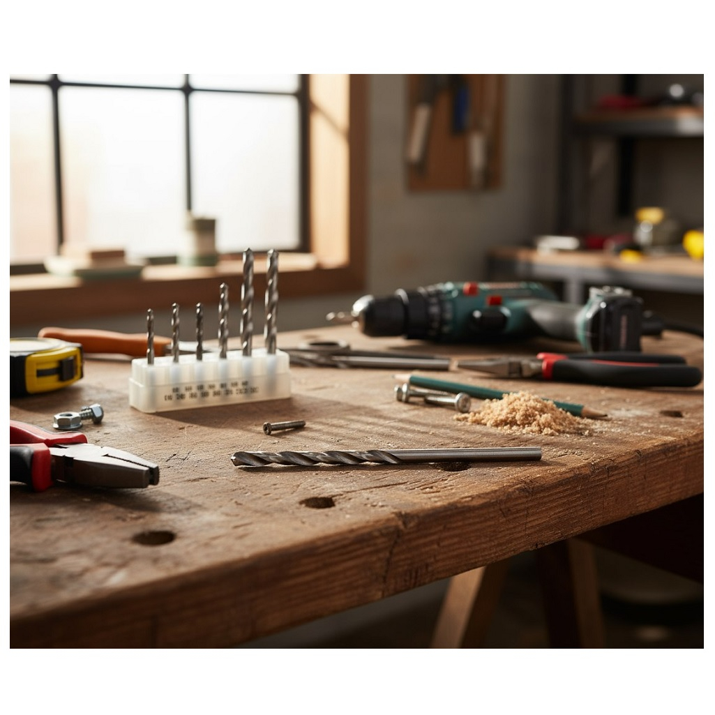 Сверло по металлу Hardcore 141025, 2.5 мм, кобальтовое, спиральное, в упаковке 2 штуки