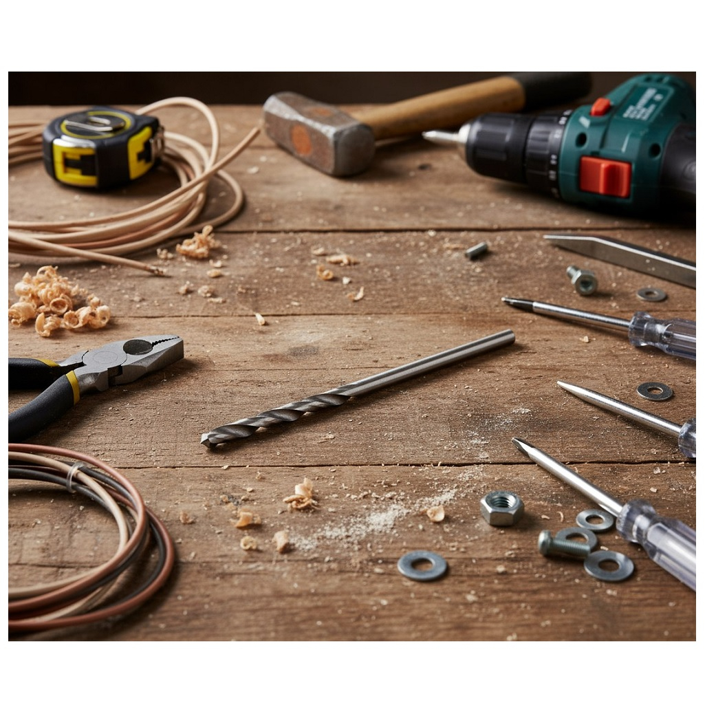 Сверло по металлу Hardcore 141025, 2.5 мм, кобальтовое, спиральное, в упаковке 2 штуки