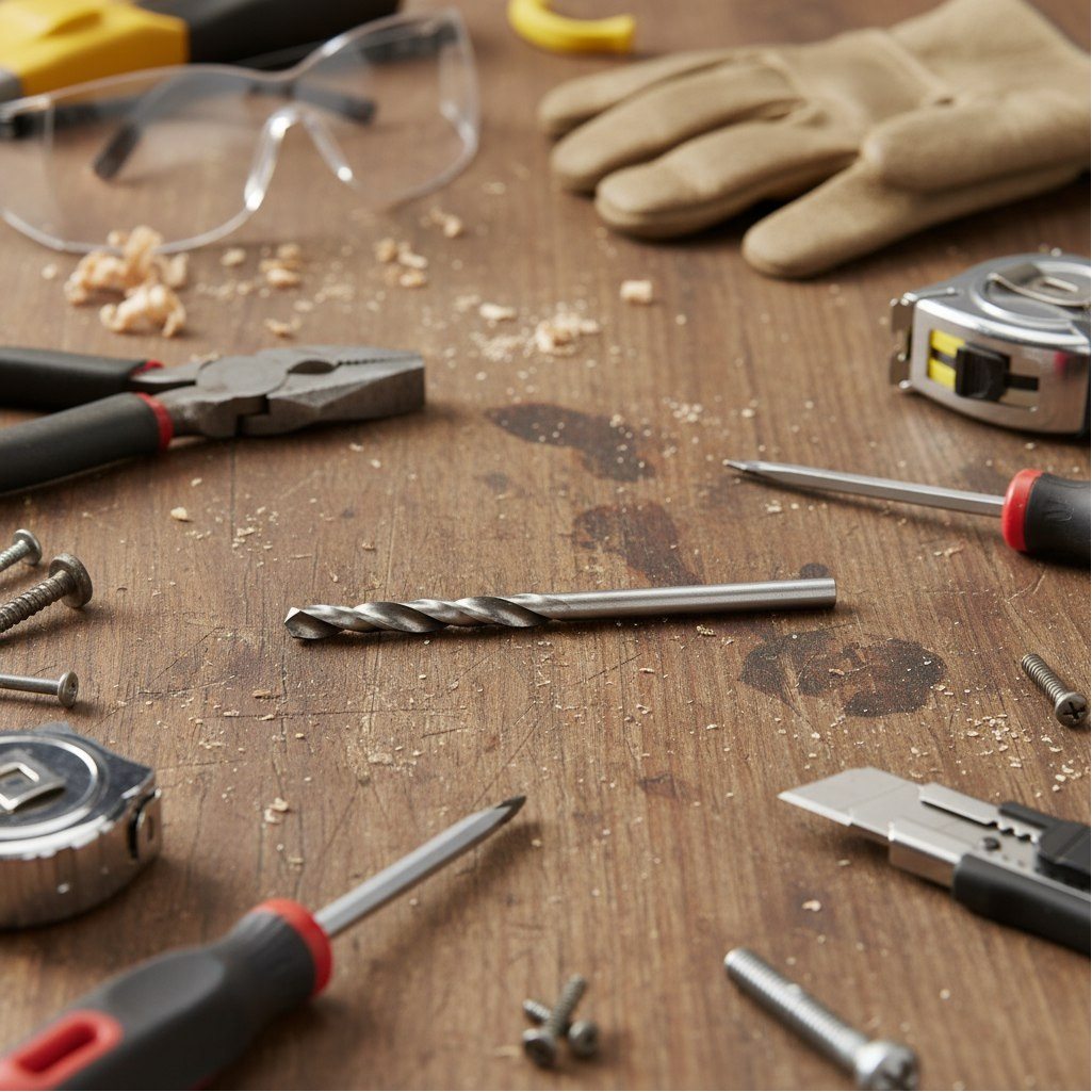 Сверло по металлу Hardcore 141050, 5 мм, кобальтовое, спиральное, хвостовик цилиндрический