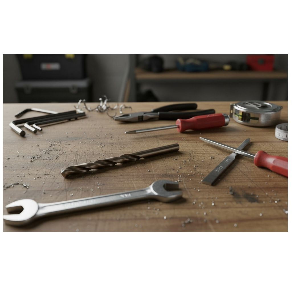 Сверло по металлу Hardcore 141060, 6 мм, кобальтовое, спиральное, цилиндрический хвостовик