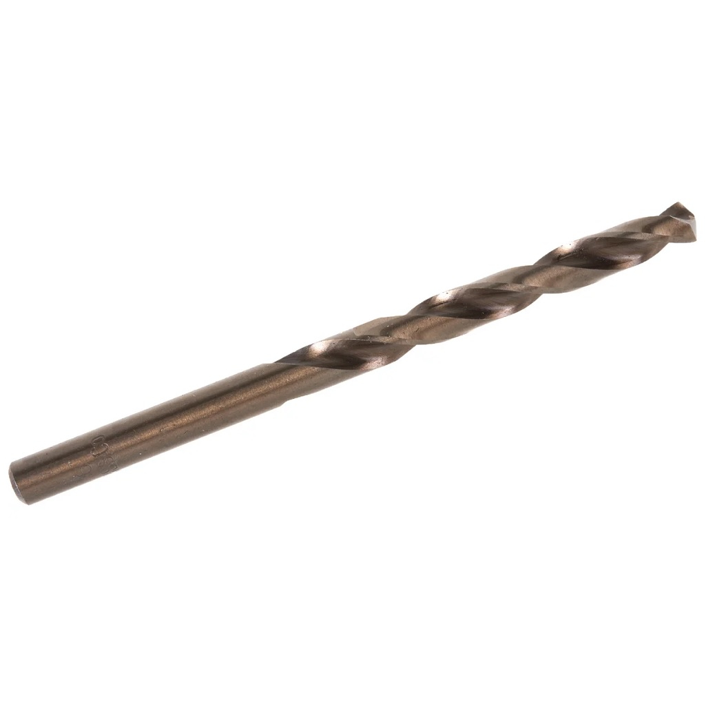 Сверло по металлу Hardcore 141095, 9.5 мм, кобальтовое спиральное, хвостовик цилиндрический