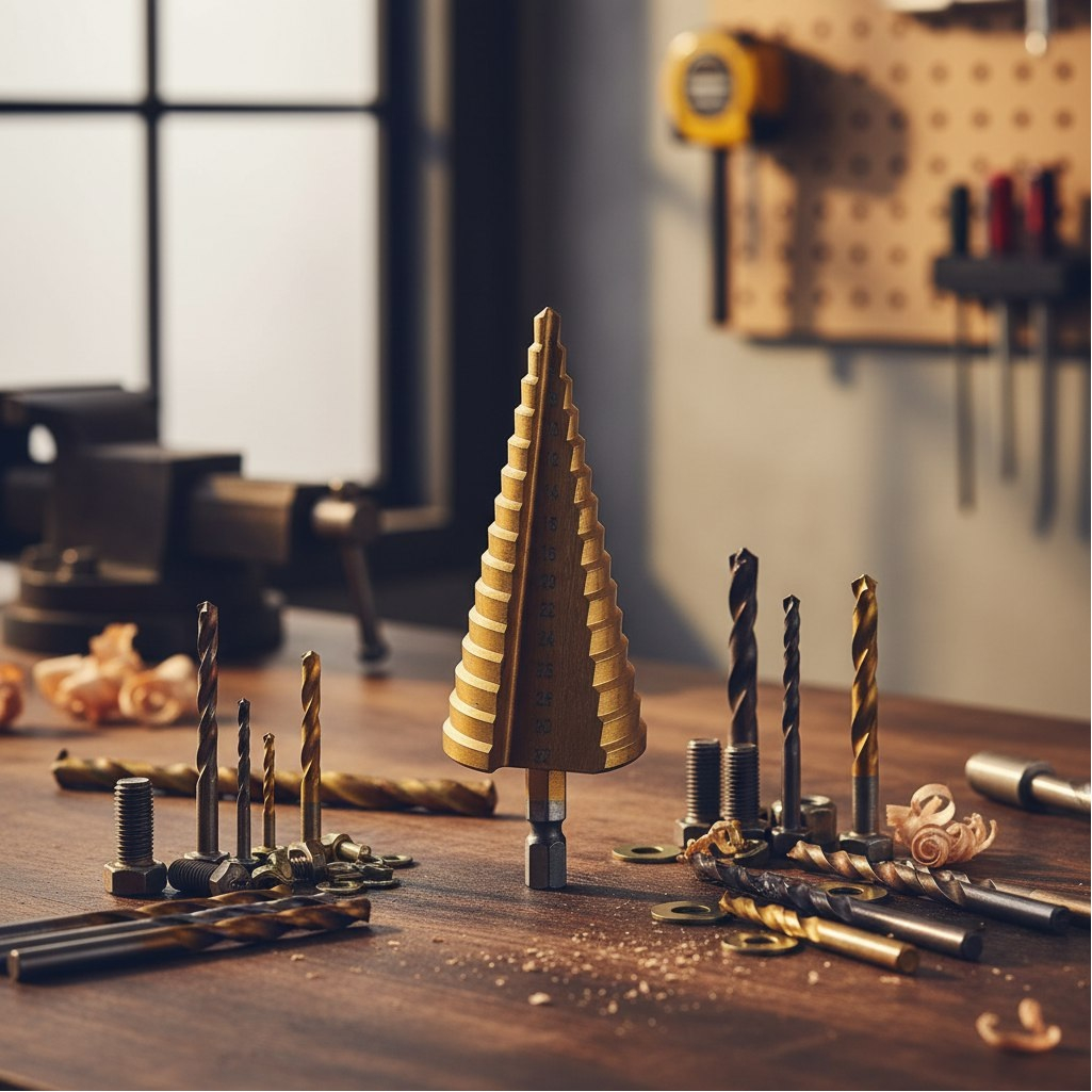 Сверло по металлу Волат 87020-32, ступенчатое, шестигранный хвостовик, 4-32 мм