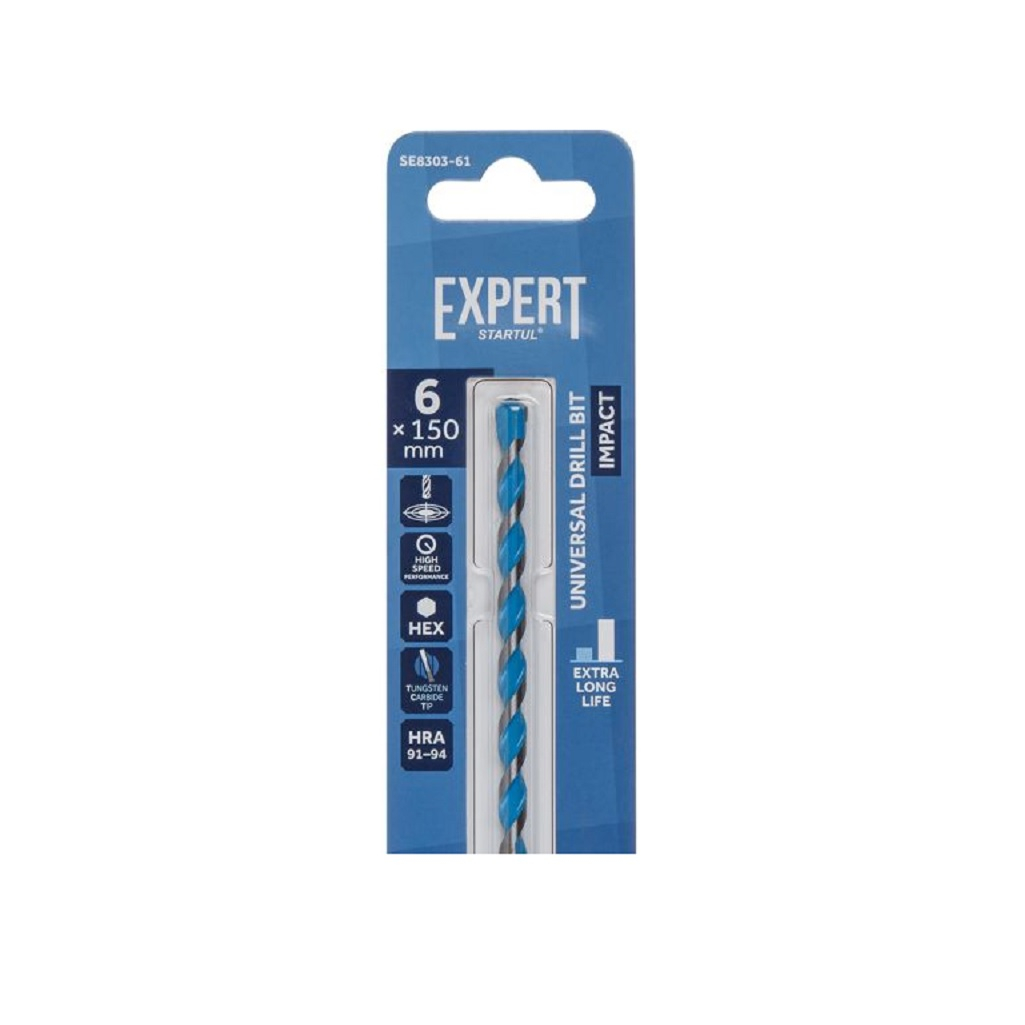 Сверло универсальное Startul Expert MultiFunctional SE8303-61, диаметр 6 мм