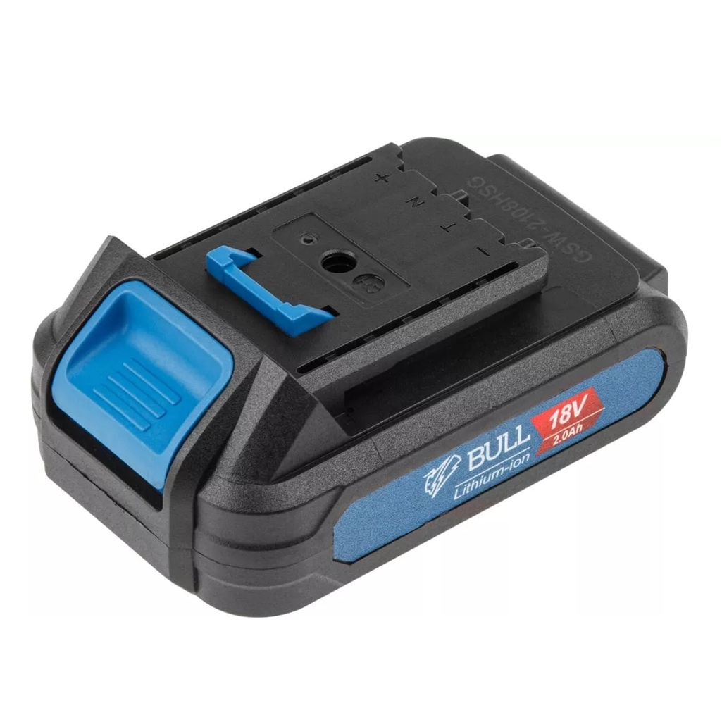 Аккумуляторный шуруповерт BULL SR 1803 18В 2 акк х 2.0 Ah, з.у.