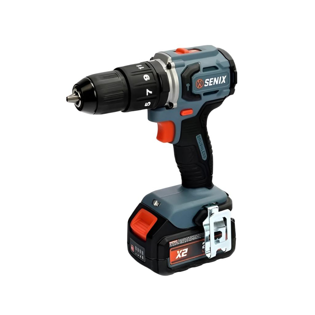 Аккумуляторный шуруповерт ударный Senix PDHX2-M2-EU SET 20В 60Нм 1акк 4.0Ah+з.у.