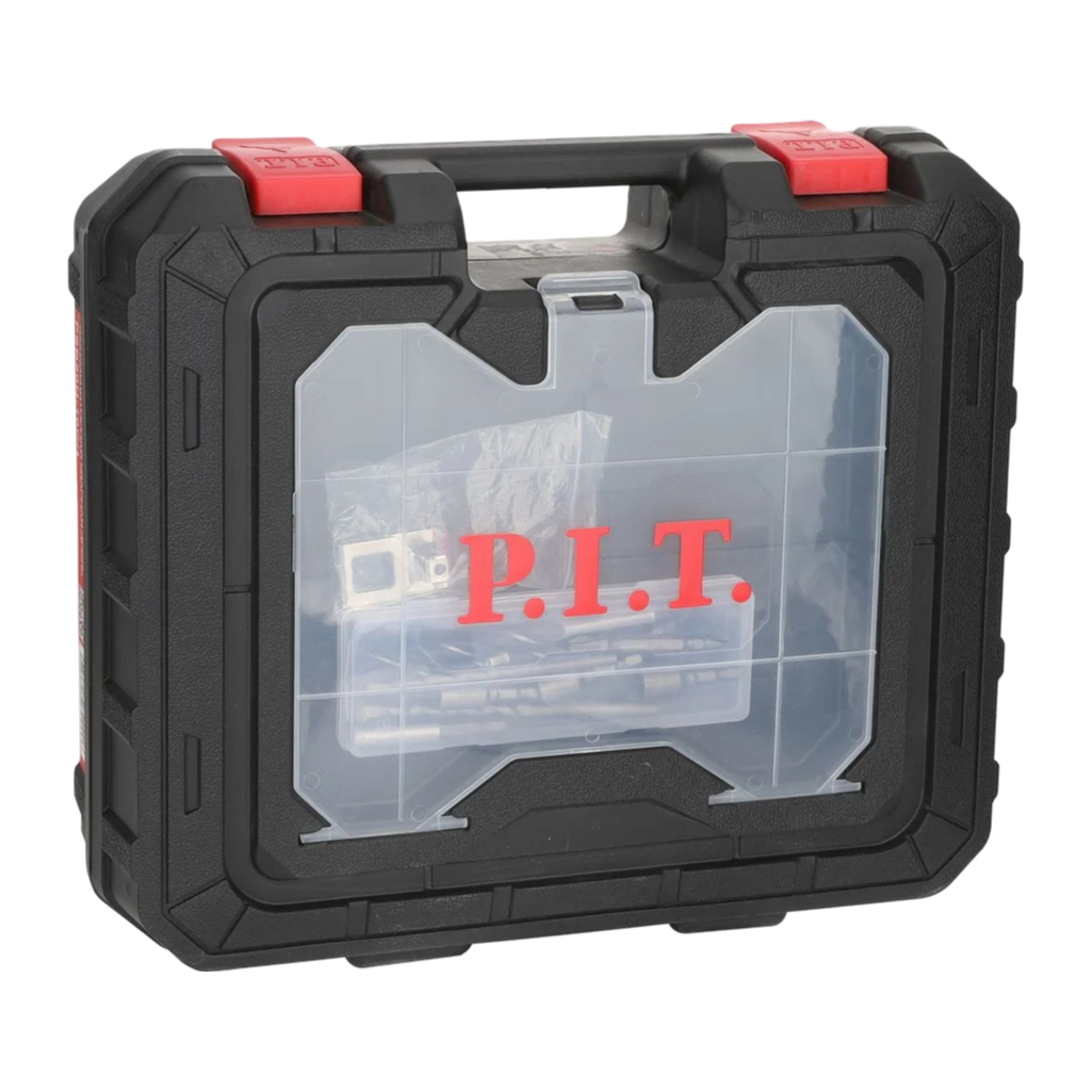 Аккумуляторный шуруповерт бесщеточный ударный P.I.T. PSB20H-10C/1 20В 1акк 2Ah+з.у.