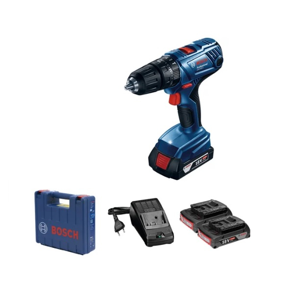 Аккумуляторный шуруповерт Bosch GSB 180-Li 18В 2акк. 2Ah+з.у. 06019F8323