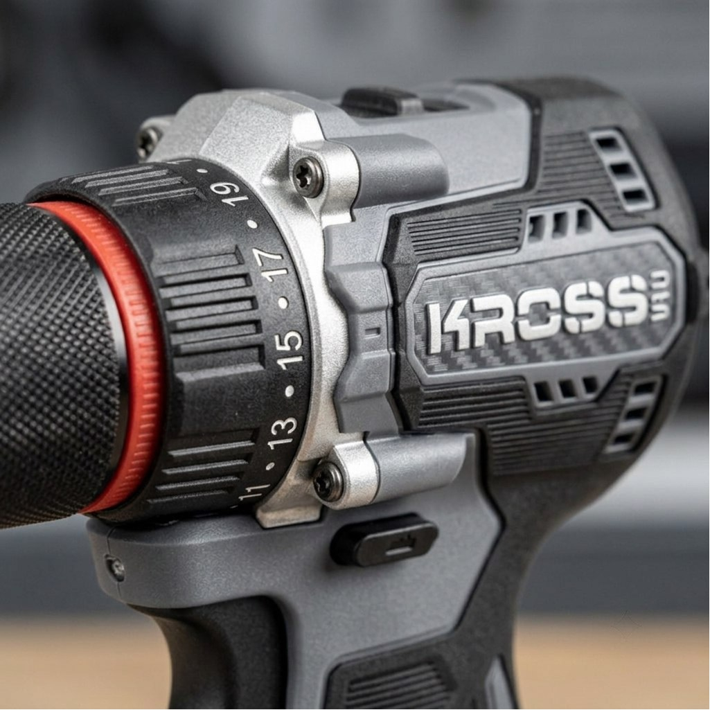 Шуруповерт аккумуляторный Kross KLi 2101 BL, хвостовик SDS-Plus, 2 акк. 21В х 2.0 Ah, з.у.