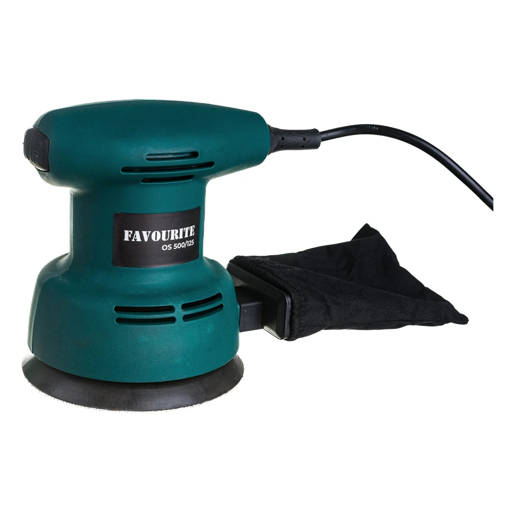 Шлифмашина эксцентриковая Favourite OS 500/125, 125 мм, 11000 об/мин, 500 Вт