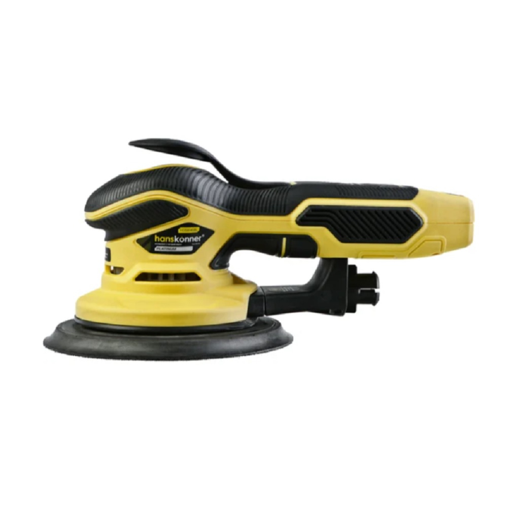 Шлифмашина эксцентриковая Hanskonner HOS8145BL, 150 мм, бесщеточный двигатель, 400 Вт