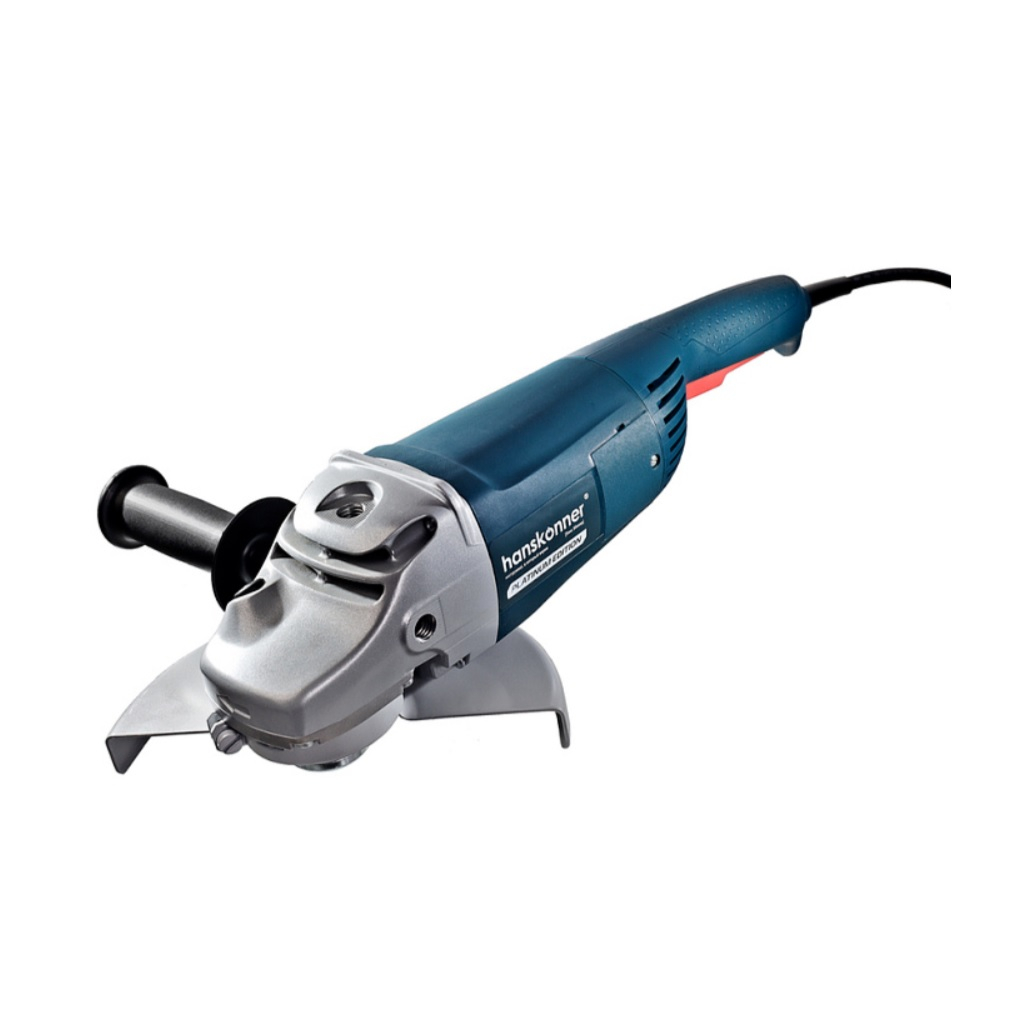 Машина шлифовальная угловая Hanskonner HAG22230B, диаметр диска 230 мм, 2.2 кВт