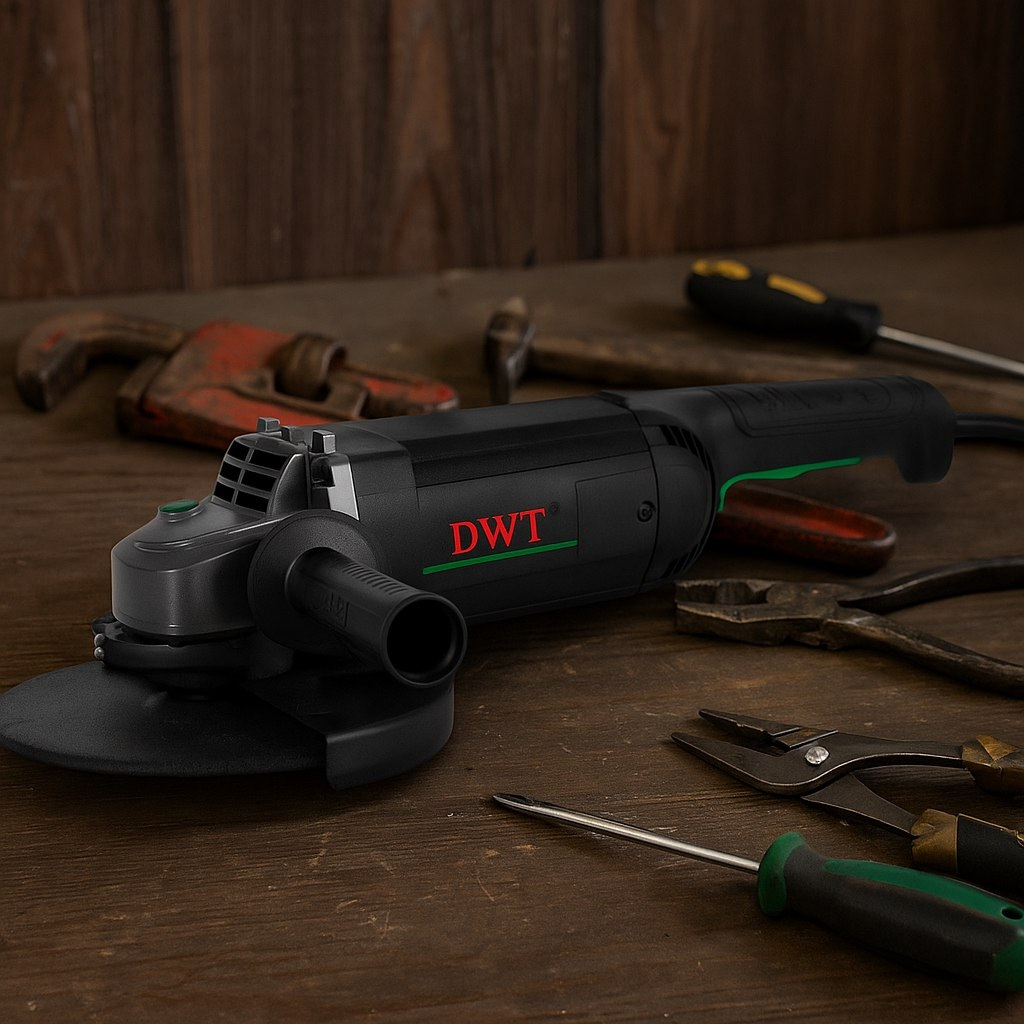 Шлифмашина угловая DWT WSP26-230 TSQ, сетевая, диаметр диска 230 мм, 2600 Вт
