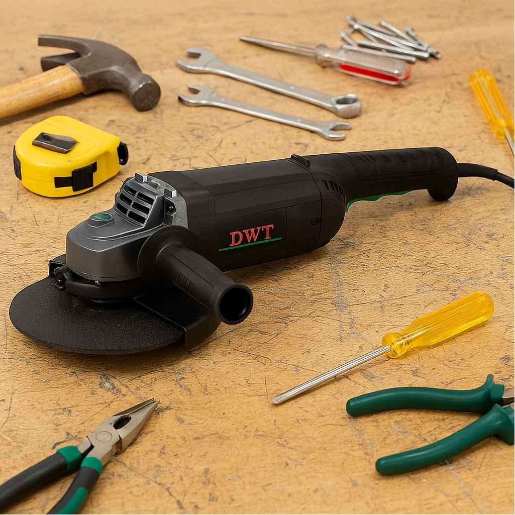 Шлифмашина угловая DWT WSP26-230 TSQ, сетевая, диаметр диска 230 мм, 2600 Вт