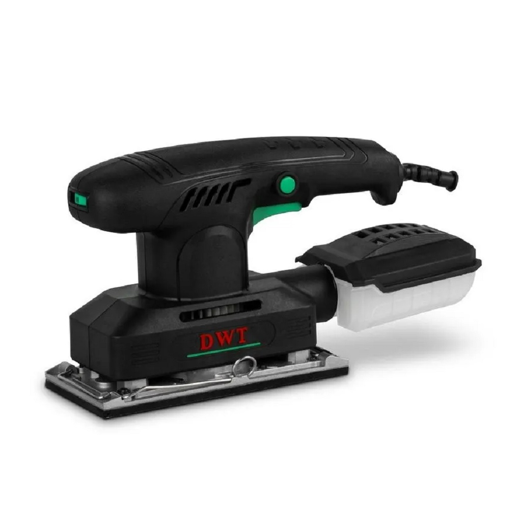Машина виброшлифовальная DWT ESSP02-187 T, плоская, регулировка частоты вращения, 450 Вт