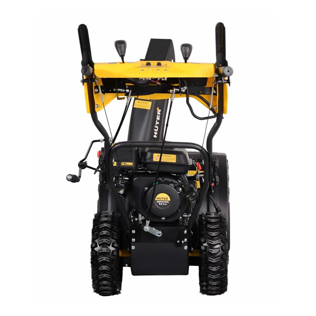 Снегоуборщик бензиновый Huter SGC 6000, двухступенчатый, металлический шнек, 5800 Вт