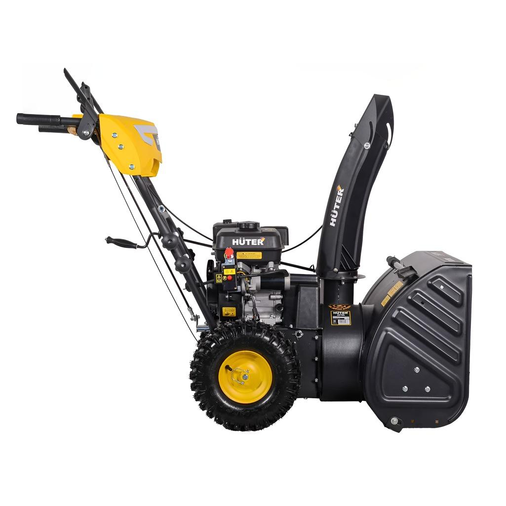 Снегоуборщик бензиновый Huter SGC 6000, двухступенчатый, металлический шнек, 5800 Вт