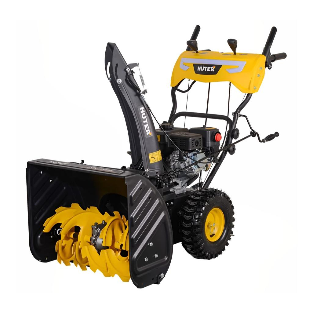 Снегоуборщик бензиновый Huter SGC 6000, двухступенчатый, металлический шнек, 5800 Вт
