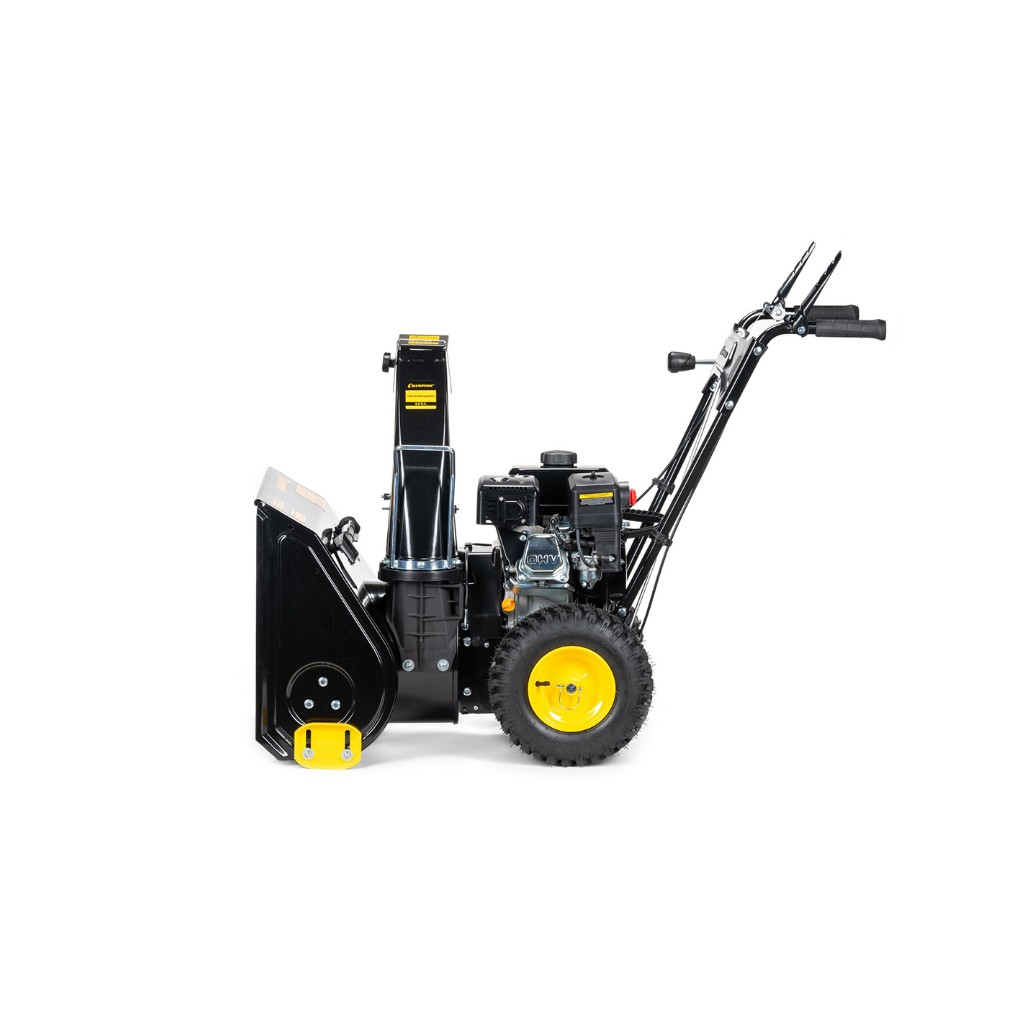 Снегоуборщик бензиновый Champion ST553, двухступенчатый, металлический шнек, 4100 Вт