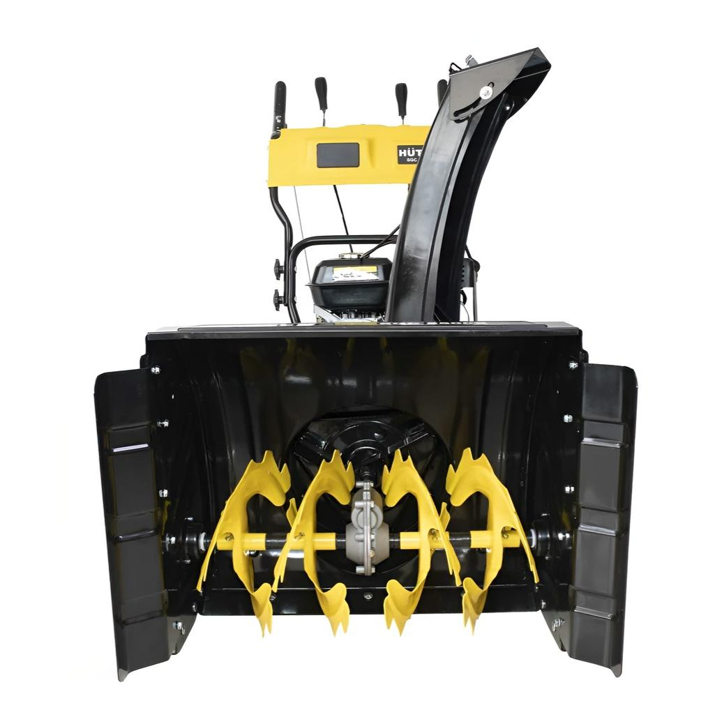 Снегоуборщик бензиновый Huter SGC 5500X, двухступенчатый, металлический шнек, 5500 Вт