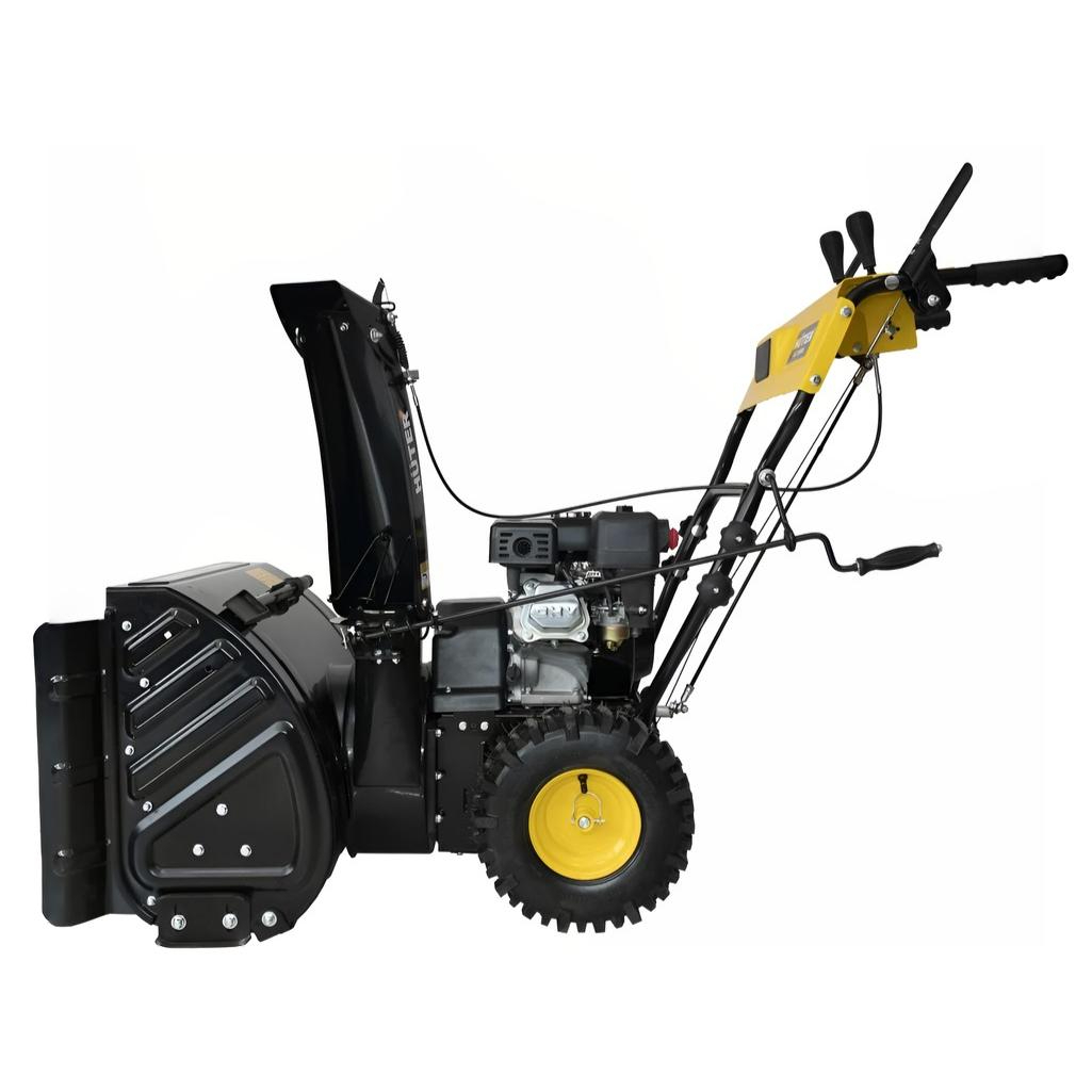 Снегоуборщик бензиновый Huter SGC 5500X, двухступенчатый, металлический шнек, 5500 Вт