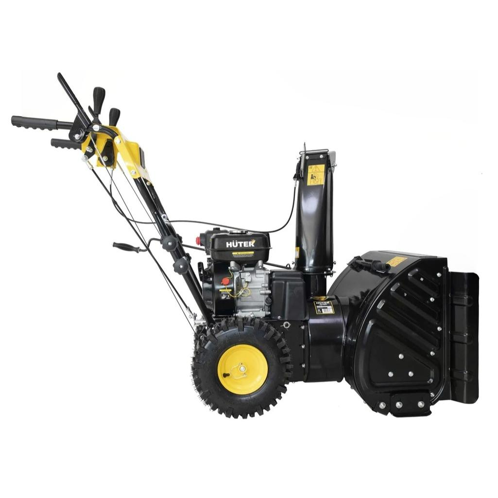 Снегоуборщик бензиновый Huter SGC 5500X, двухступенчатый, металлический шнек, 5500 Вт