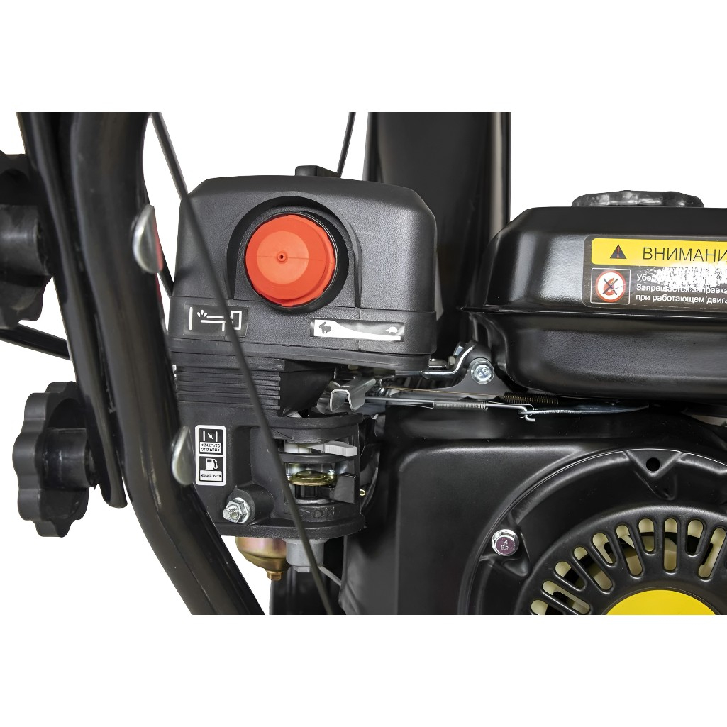 Снегоуборщик бензиновый Huter SGC 4100LX, двухступенчатый, металлический шнек, 5150 Вт