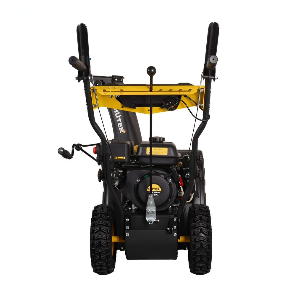 Снегоуборщик бензиновый Huter SGC 4800EX, двухступенчатый, металлический шнек, 4800 Вт