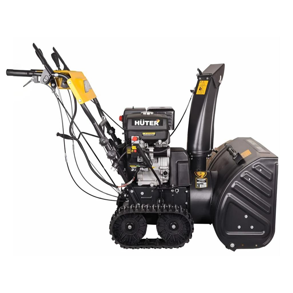 Снегоуборщик бензиновый Huter SGC 11000CD, двухступенчатый,  металлический шнек, 11030 Вт