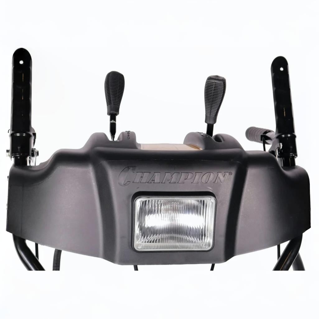 Снегоуборщик бензиновый Champion ST861, двухступенчатый, металлический шнек, 5900 Вт