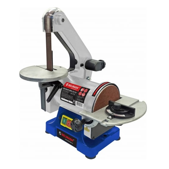 Станок шлифовальный ленточно-дисковый Belmash BDG 25/125 S212A, 125 мм, 250 Вт