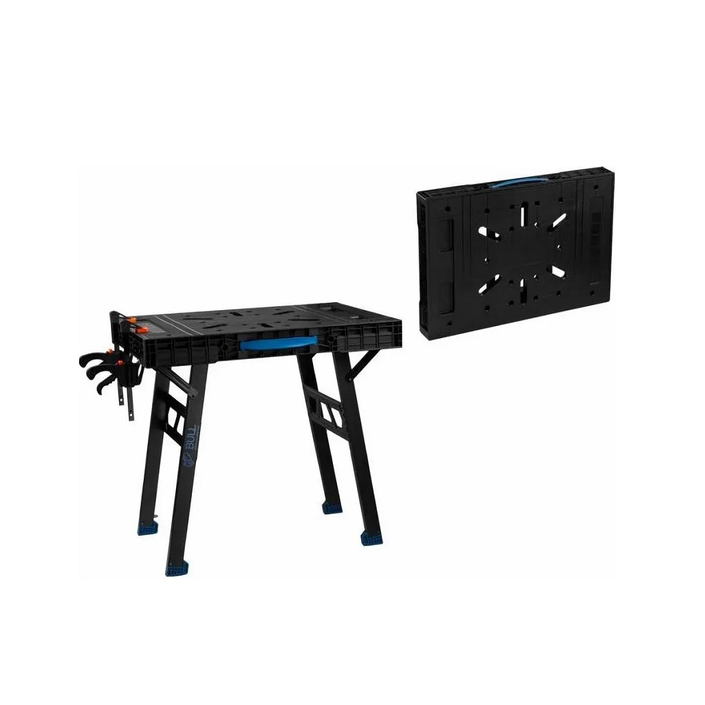 Верстак складной Bull WB 4585, 1318765, переносной, 2 струбцины