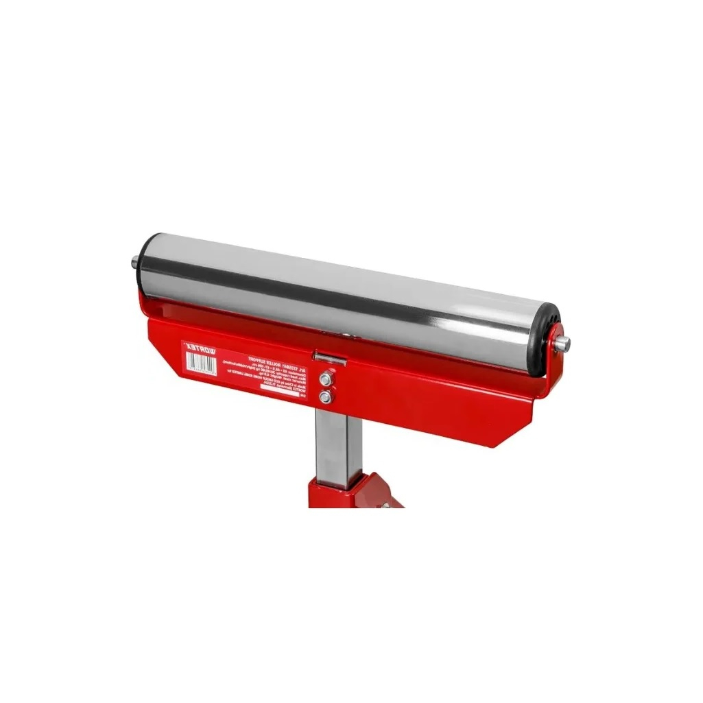 Опора роликовая Wortex 1335841, сталь, регулируемая высота, макс. нагрузка 60 кг