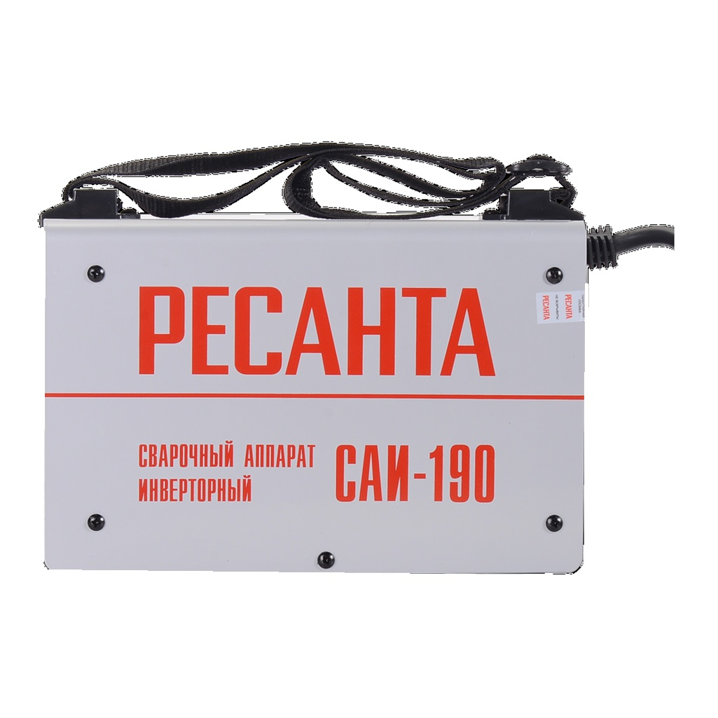 Инвертор сварочный Ресанта САИ 190 65/2, однофазный, DC, 190 А, 5.5 кВт