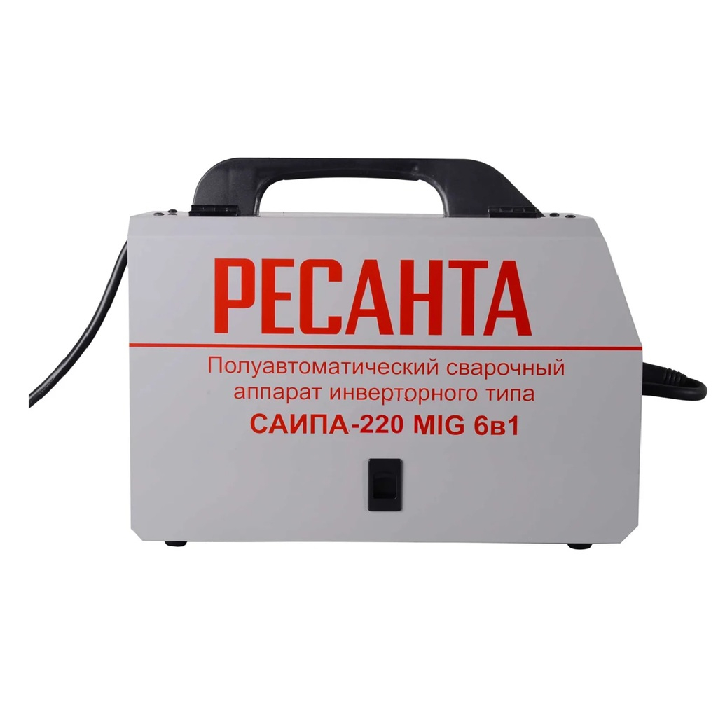 Полуавтомат сварочный инверторный Ресанта САИПА-220 65/10, однофазный, DC, 220 А, 7.6 кВт