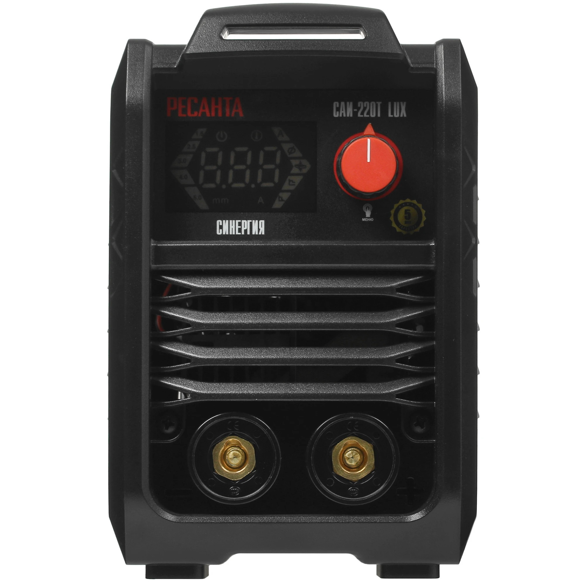 Инвертор сварочный Ресанта САИ 220Т LUX 65/71, однофазный, DC, 220 А, 7.8 кВт