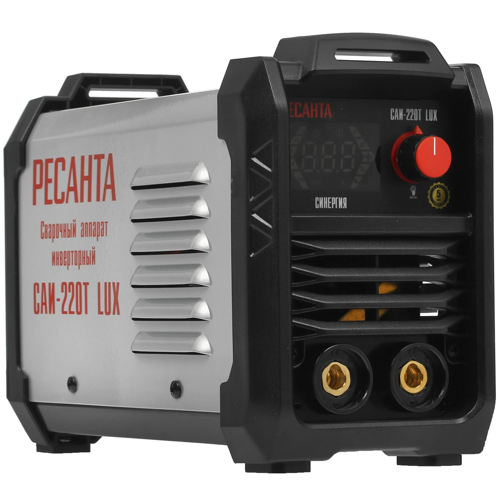 Инвертор сварочный Ресанта САИ 220Т LUX 65/71, однофазный, DC, 220 А, 7.8 кВт