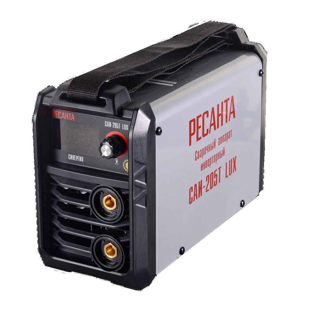 Инвертор сварочный Ресанта САИ 205Т LUX 65/78, однофазный, DC, 205 А, 7.3 кВт