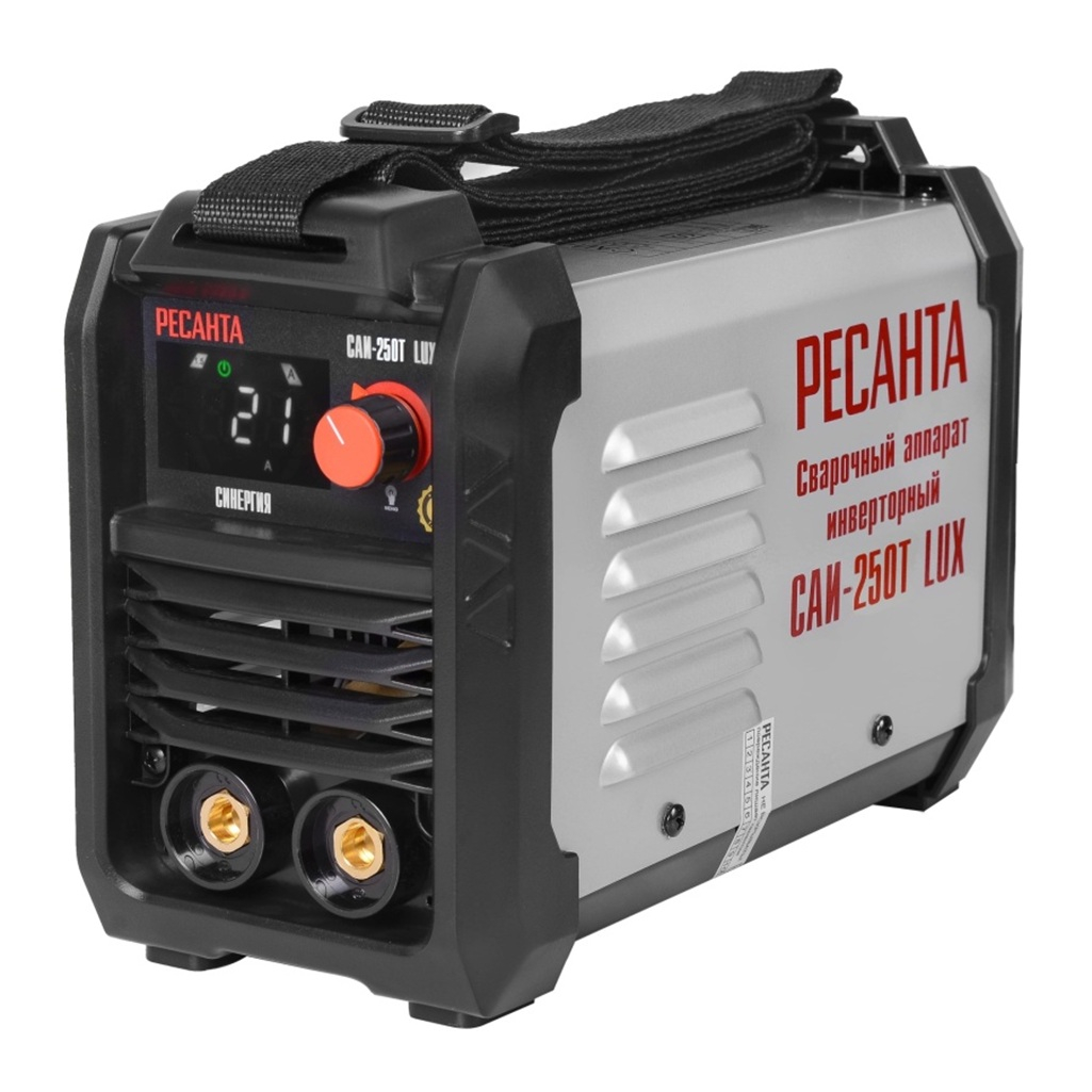 Инвертор сварочный Ресанта САИ 250Т LUX 65/72, однофазный, DC, 250 А, 6.7 кВт