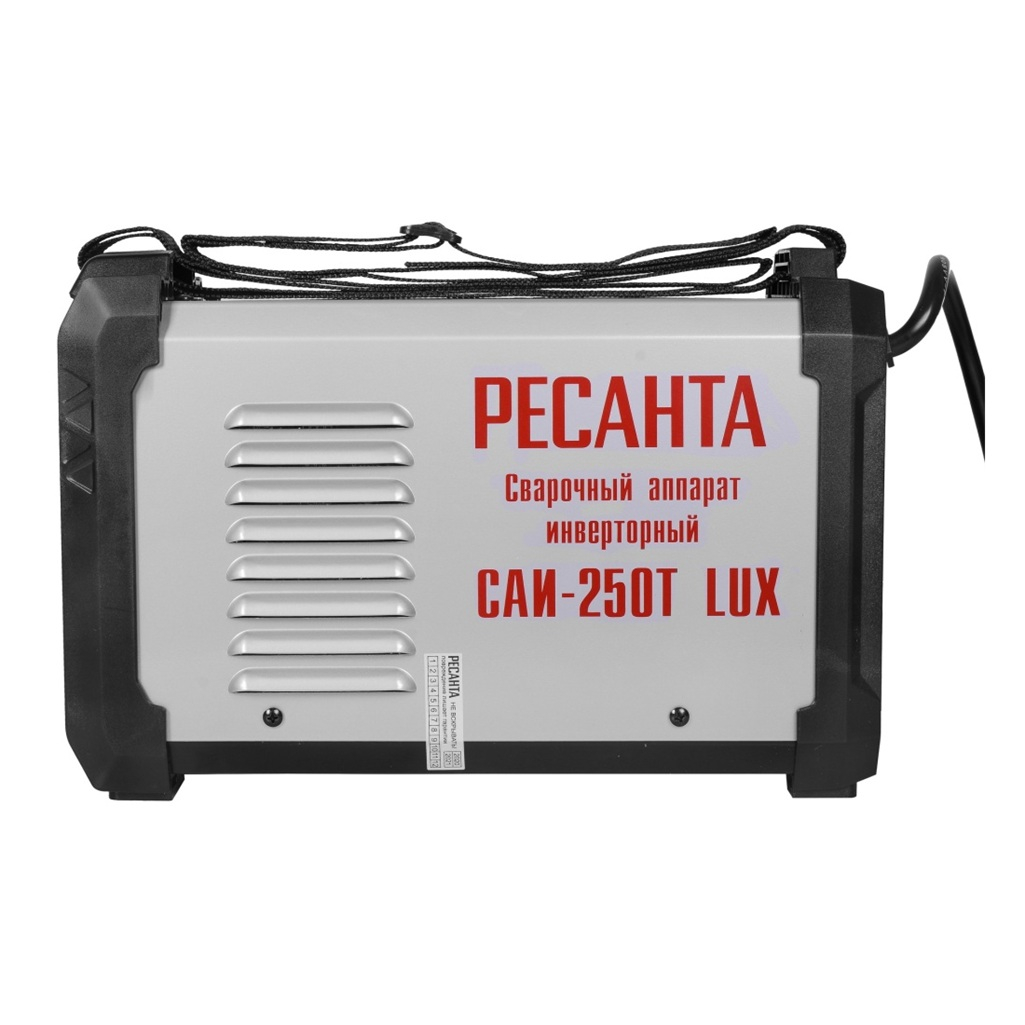 Инвертор сварочный Ресанта САИ 250Т LUX 65/72, однофазный, DC, 250 А, 6.7 кВт